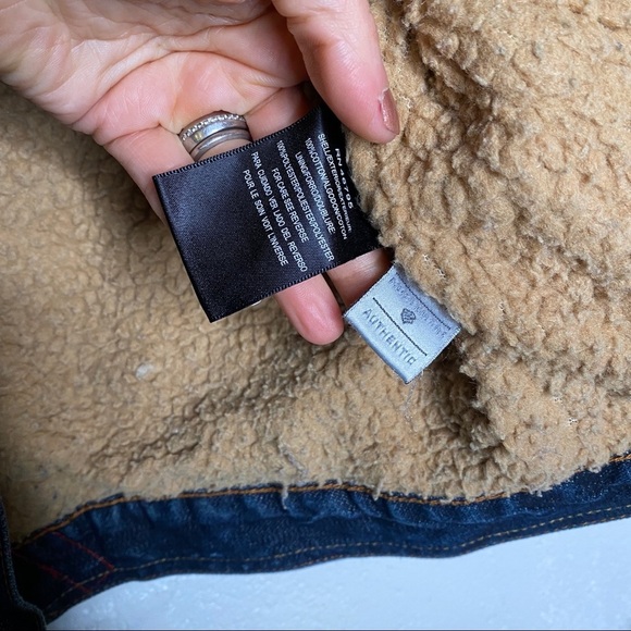 Vintage Y2K Rocawear Street Style Sherpa Lined Jean Jacket Size Small Unisex - Picture 6 of 8